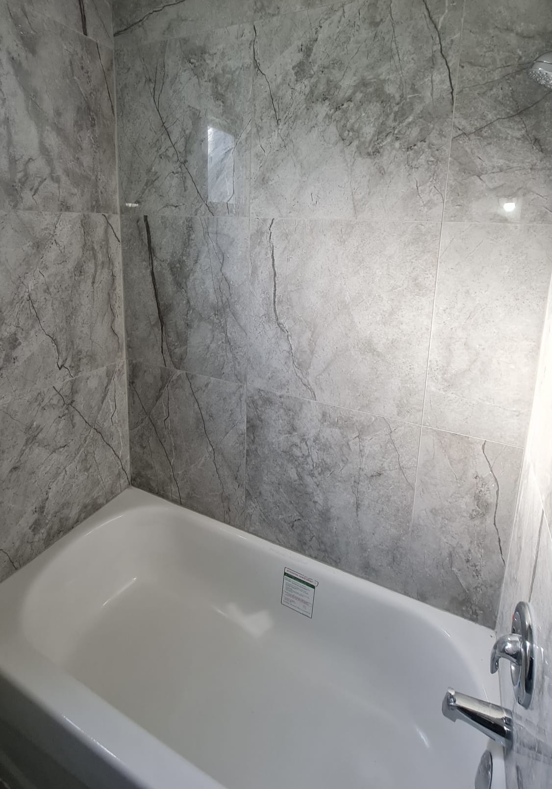 Bathroom tile detail
