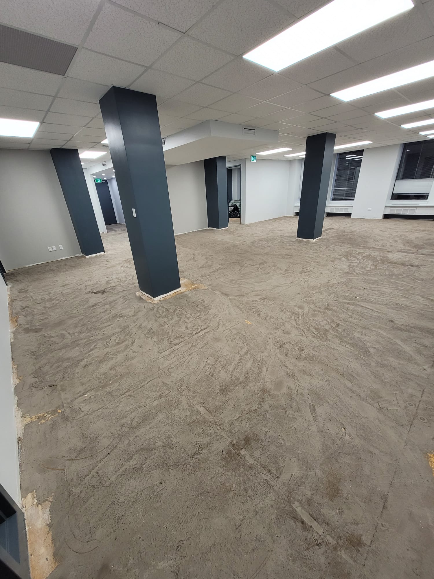Before flooring renovation