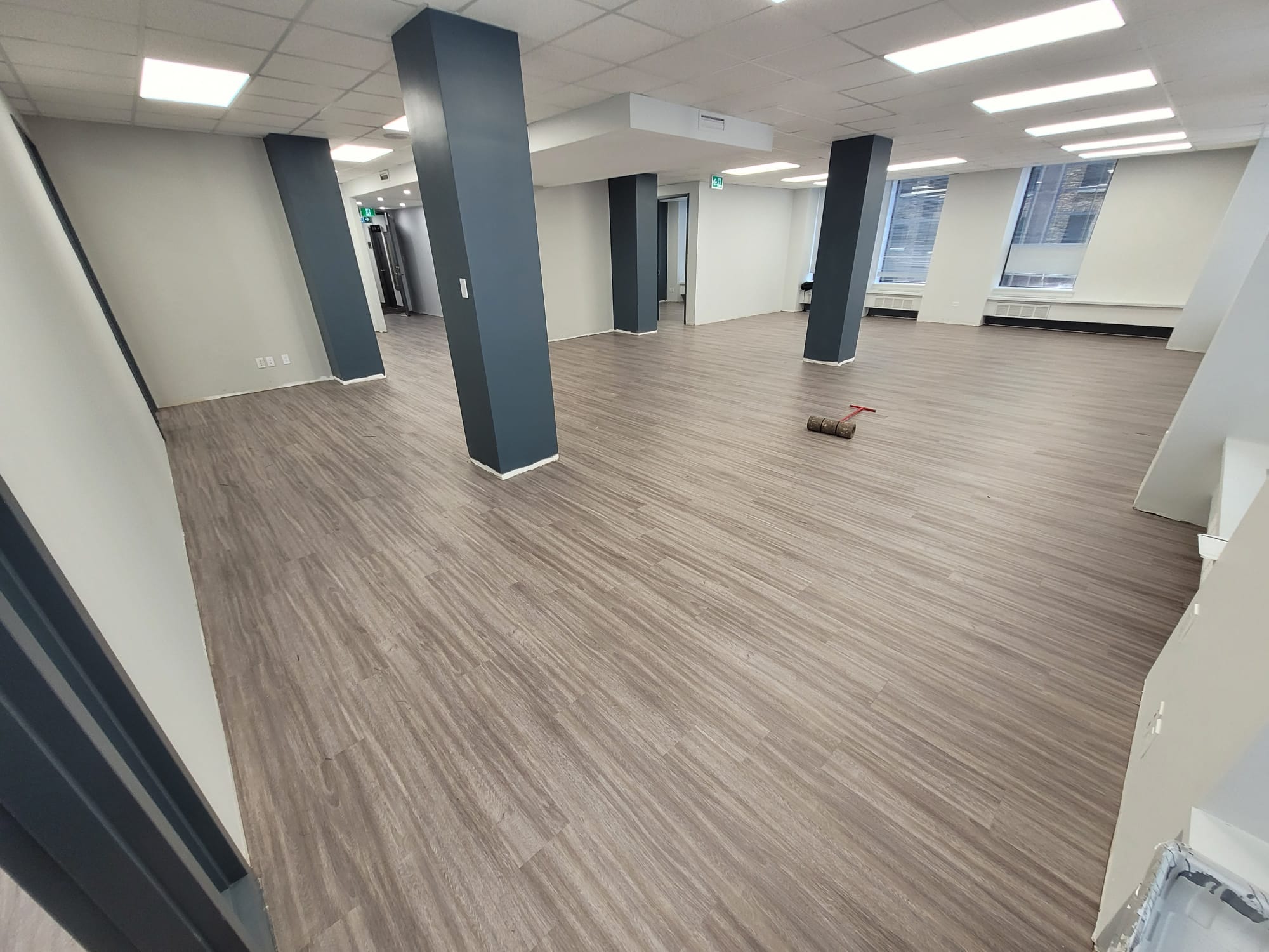 Hardwood flooring detail